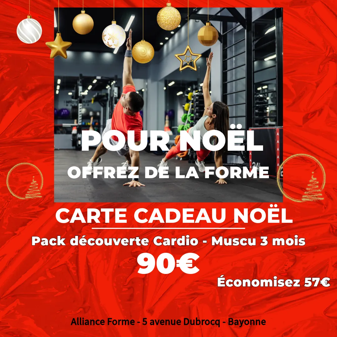 Carte-cadeaux Musculation